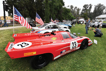 Friends of Steve McQueen car and motorcycle show